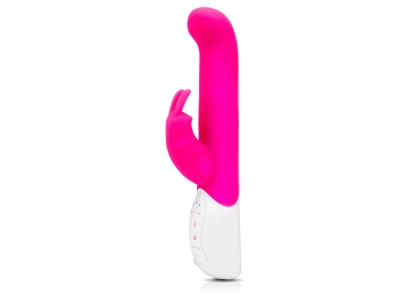 Rabbit Essentials Come Hither Vibrator with Throbbing Shaft