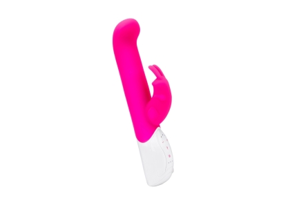 Rabbit Essentials Come Hither Vibrator with Throbbing Shaft