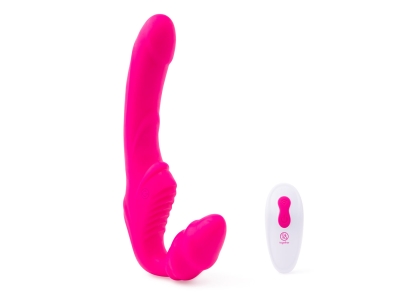 Together Vibes Strapless Remote Controlled Vibrator