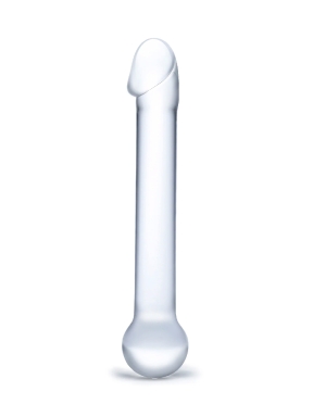 7" Realistic Head Glass Dildo