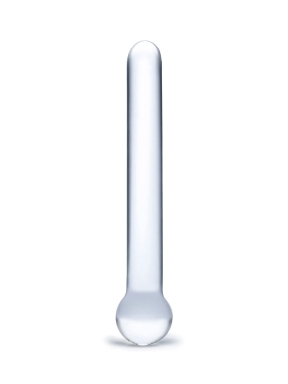 7" Straight Glass Dildo