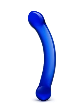 6” Curved G-Spot Glass Dildo