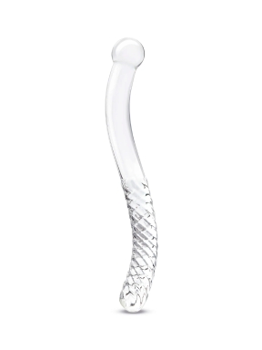 11" Glass Double-Ended Pelvic Wand