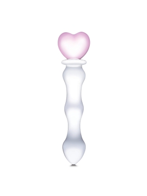 8" Sweetheart Glass Dildo