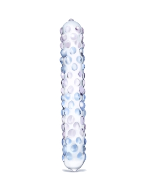 7" Purple Rose Nubby Dildo